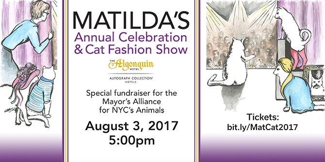 Matilda's Annual Celeration & Cat Fashion Show - August 3, 2017