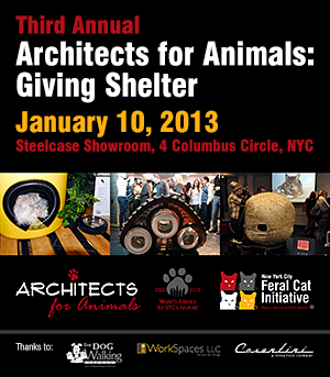 Architects for Animals: Giving Shelter - January 10, 2013